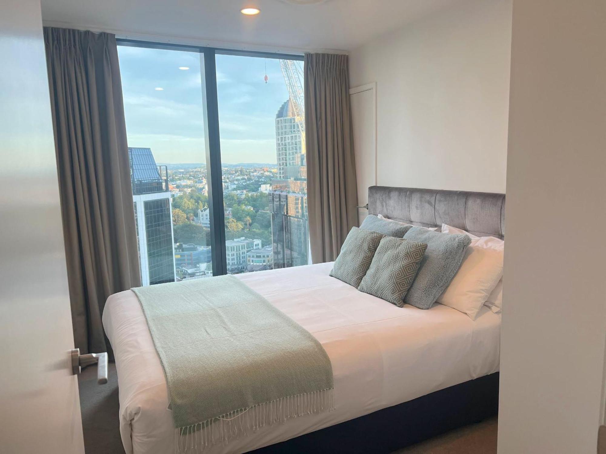 Gorgeous Seaview 2 Bedroom Apartment In Auckland Cbd エクステリア 写真