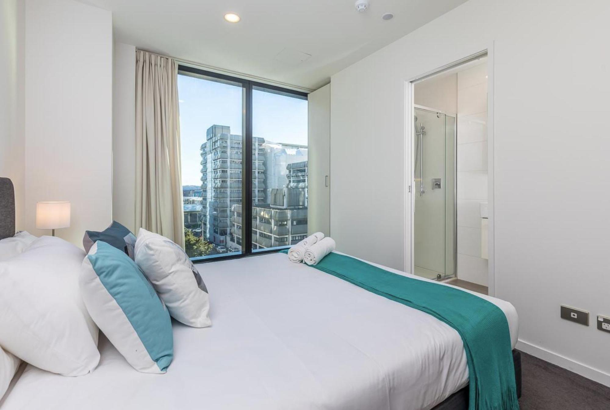 Gorgeous Seaview 2 Bedroom Apartment In Auckland Cbd エクステリア 写真