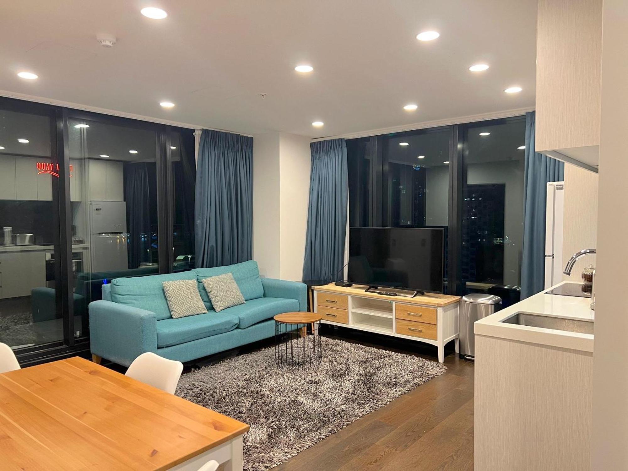 Gorgeous Seaview 2 Bedroom Apartment In Auckland Cbd エクステリア 写真
