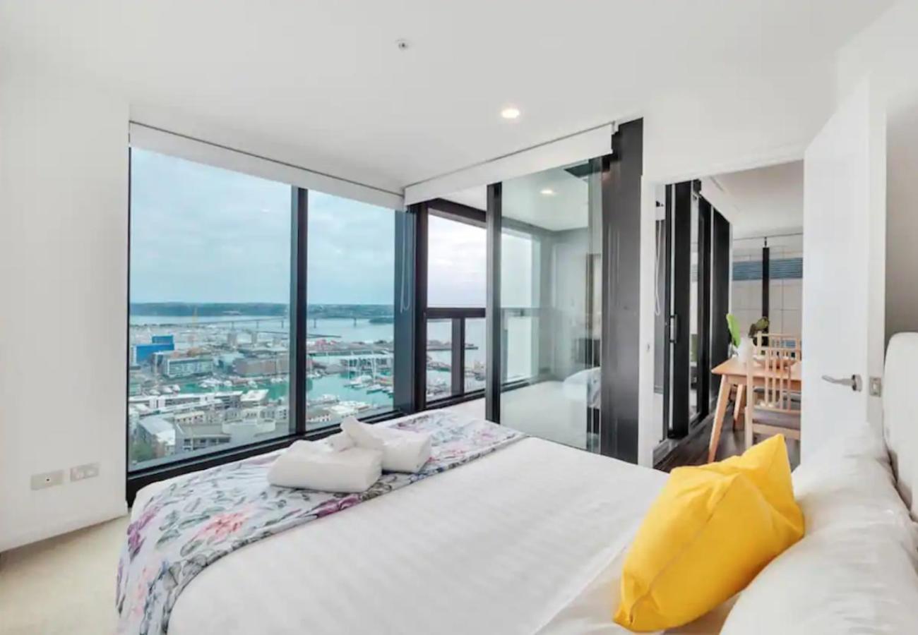 Gorgeous Seaview 2 Bedroom Apartment In Auckland Cbd エクステリア 写真