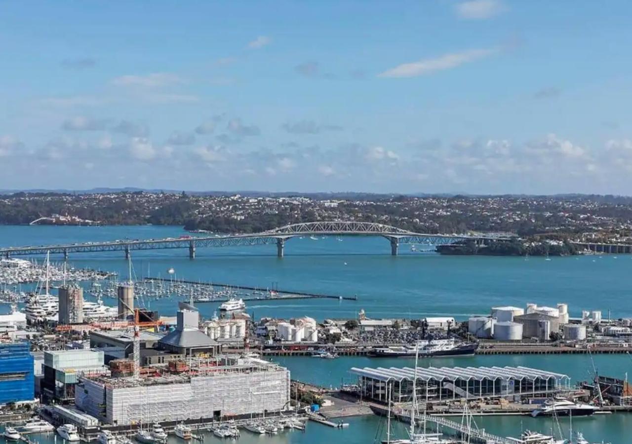 Gorgeous Seaview 2 Bedroom Apartment In Auckland Cbd エクステリア 写真