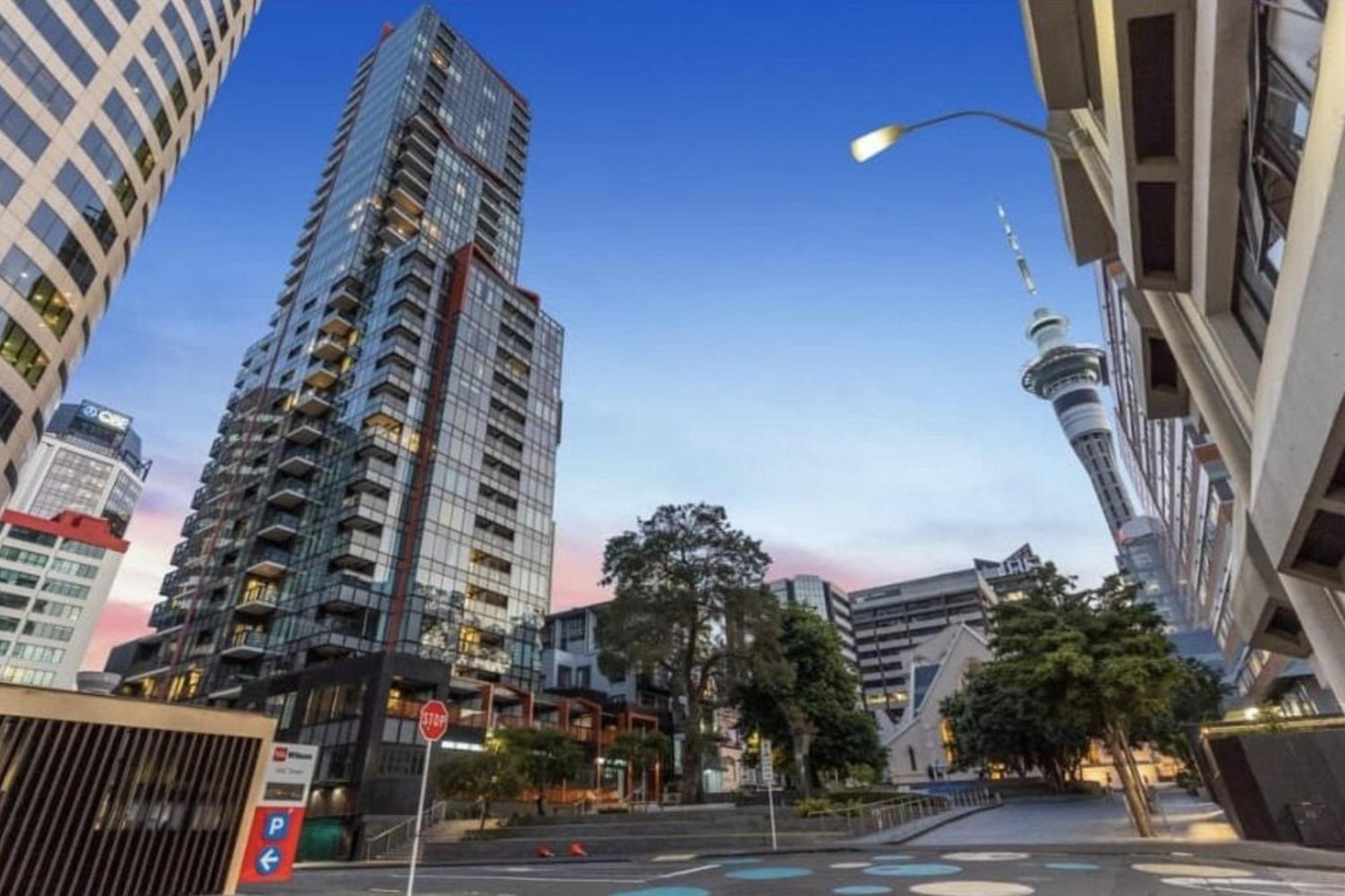 Gorgeous Seaview 2 Bedroom Apartment In Auckland Cbd エクステリア 写真